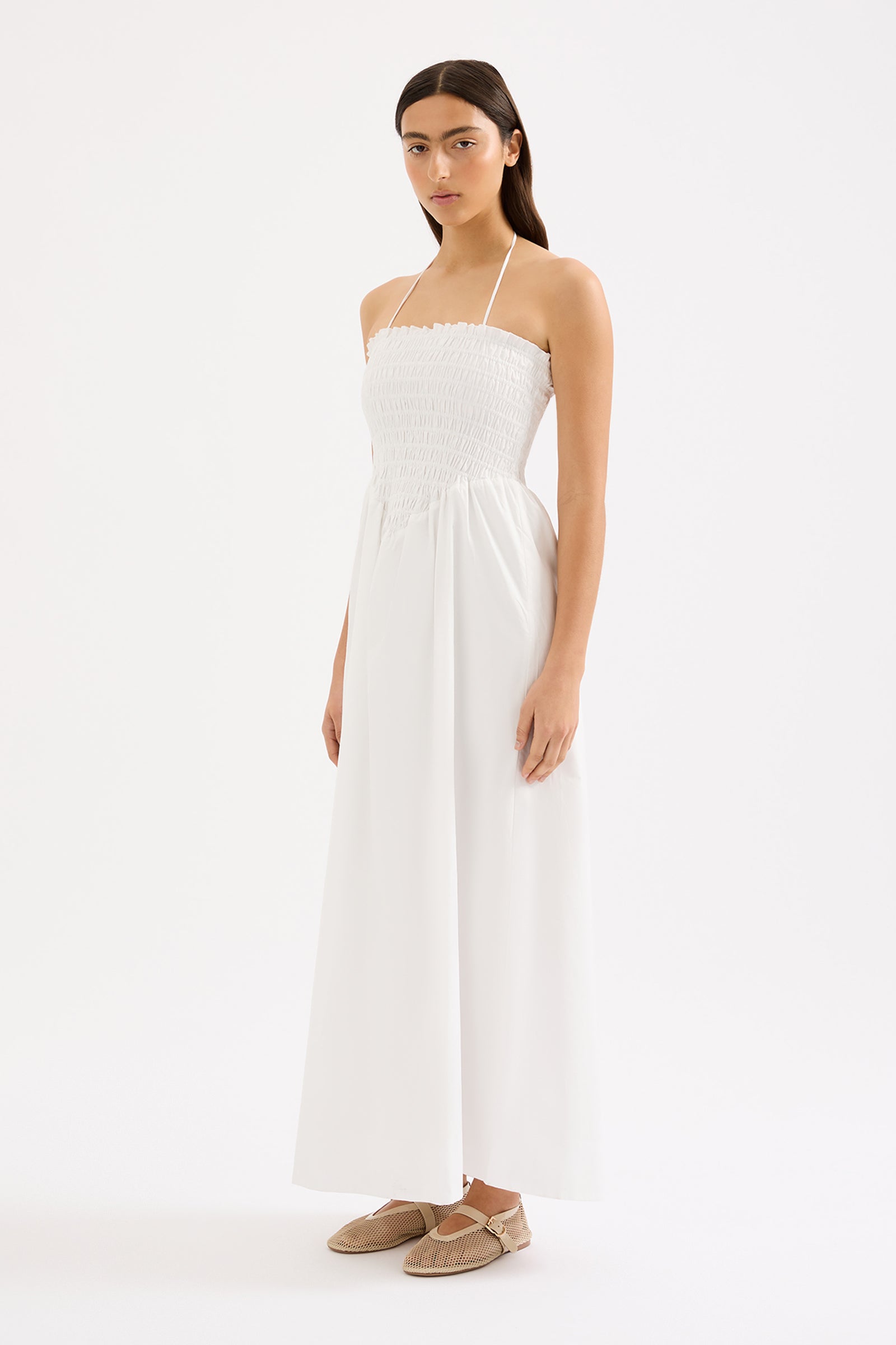 Inka Maxi Dress White 