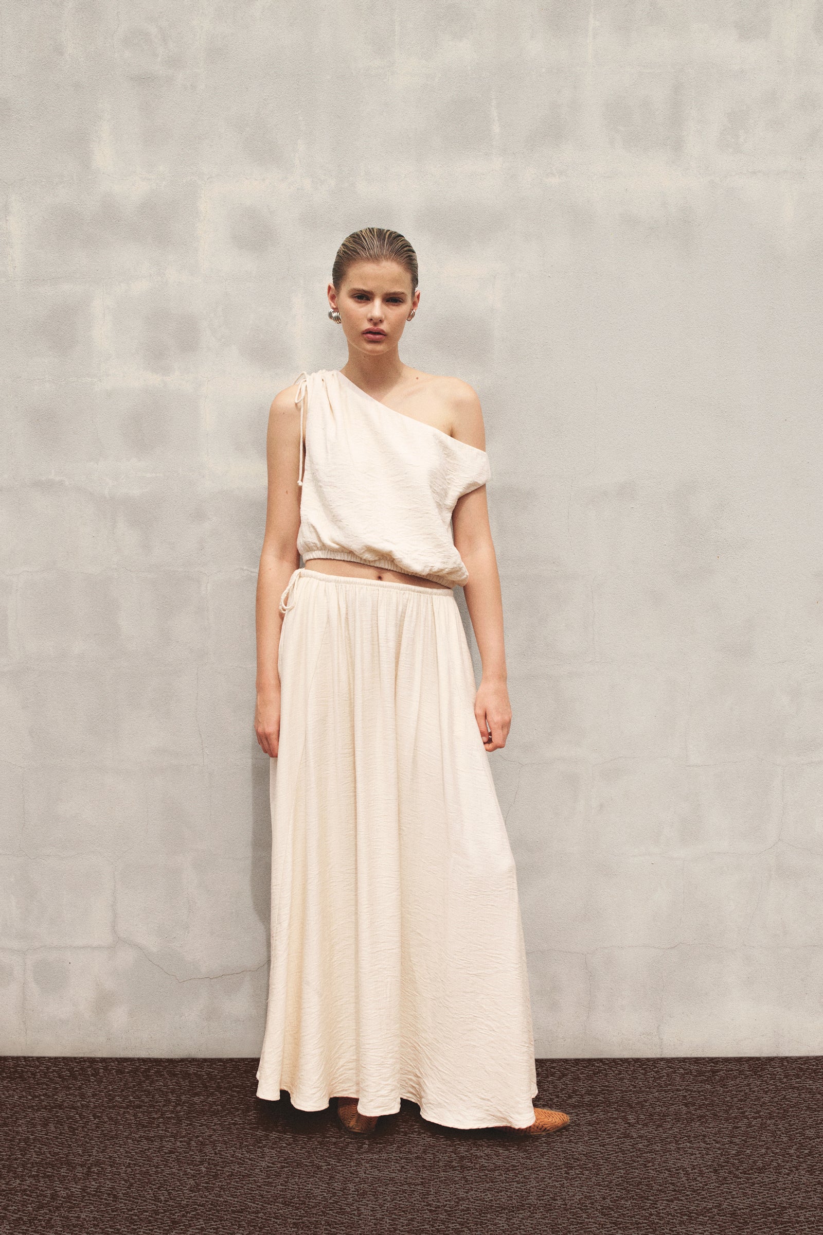 Ambrose Maxi Skirt Milk 