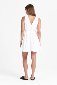 Nude Lucy Beni Mini Dress in White