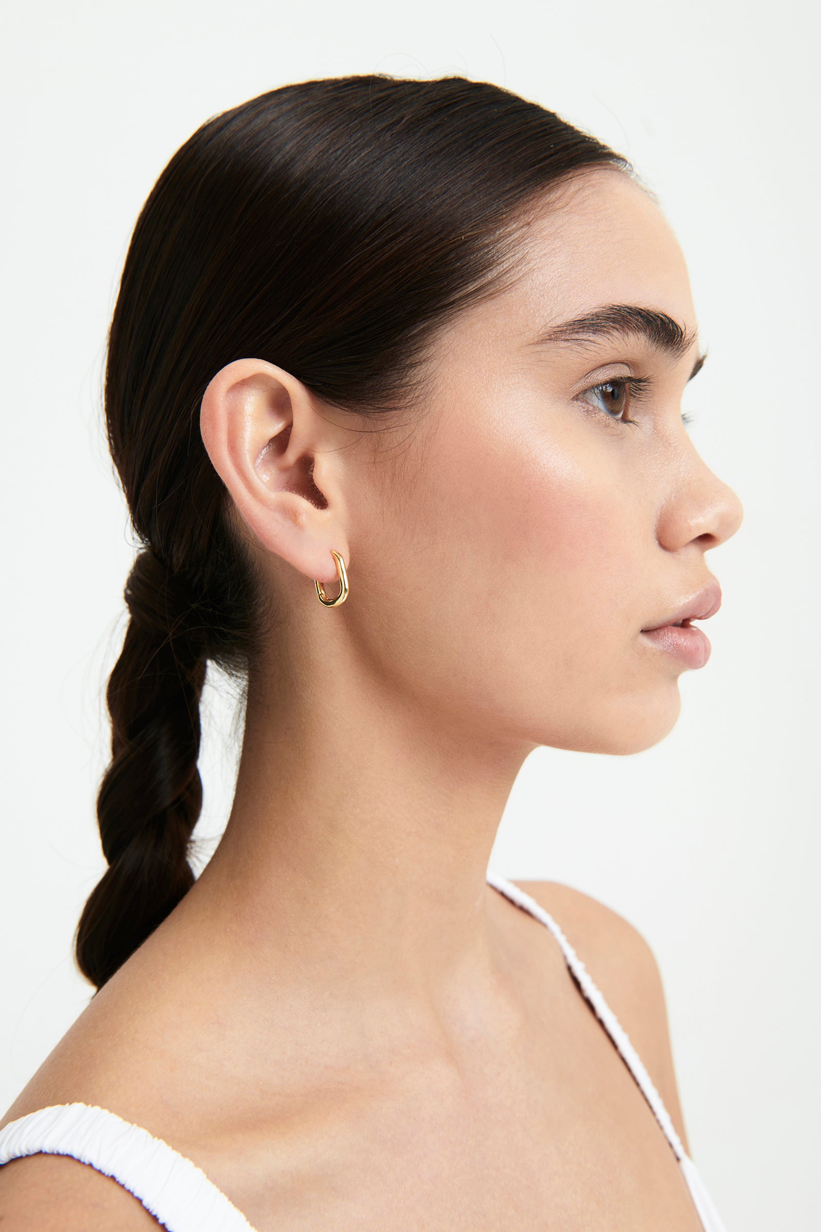 Nude Lucy Amsterdam Hoops In Gold 