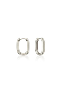 Nude Lucy Amsterdam Hoops in Silver