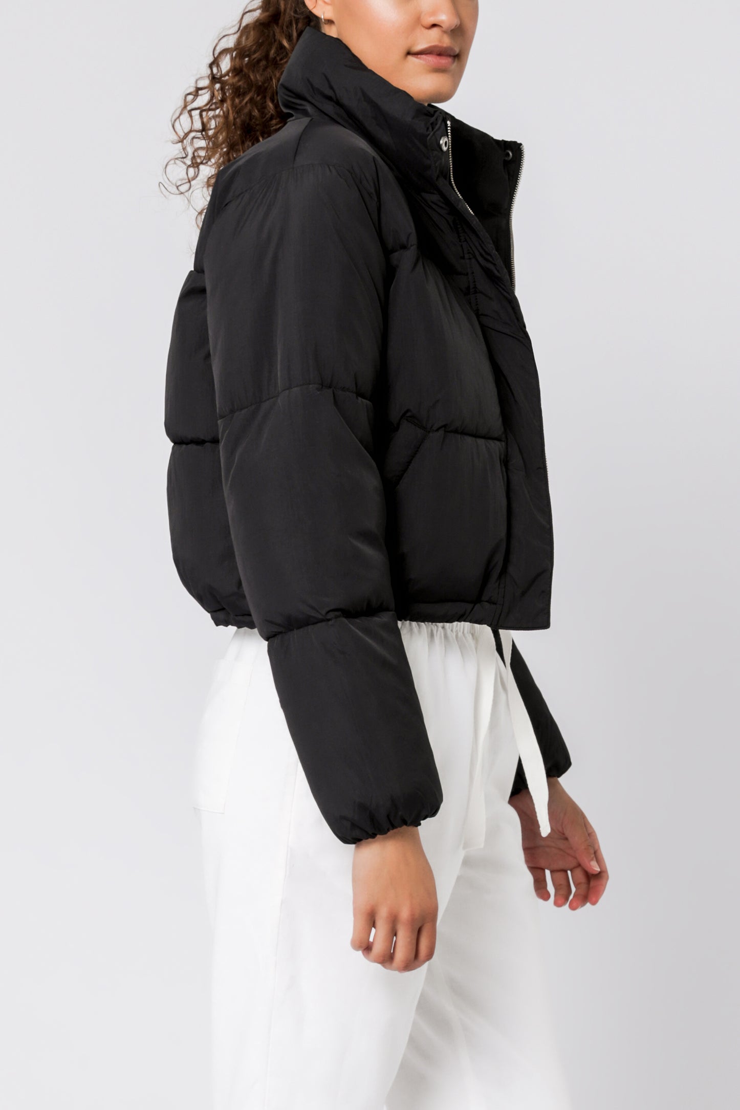 Nude Lucy Topher Puffer Jacket Black Jackets 