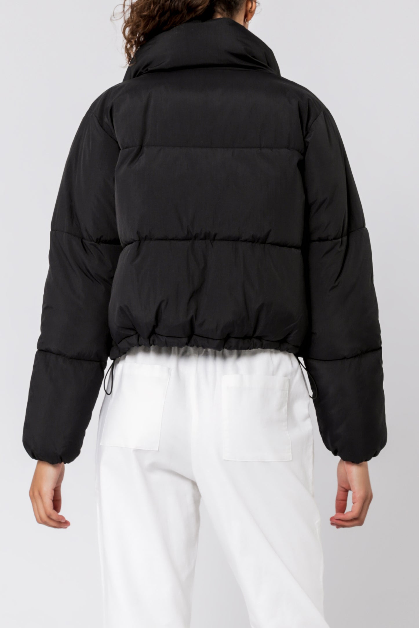 Nude Lucy Topher Puffer Jacket Black Jackets 