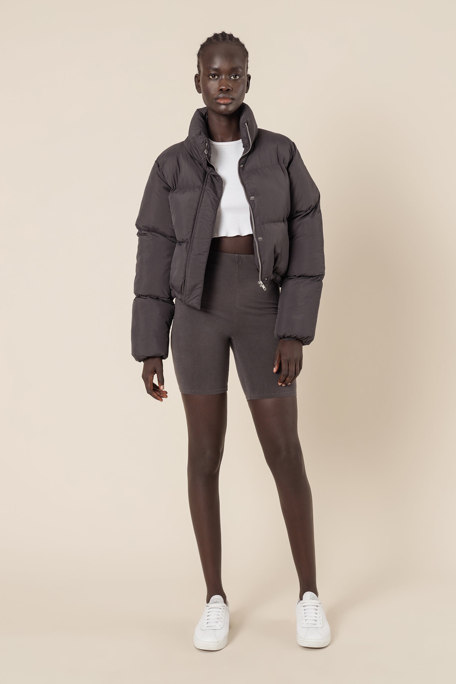 Nude Lucy Topher Puffer Jacket Coal Jackets 