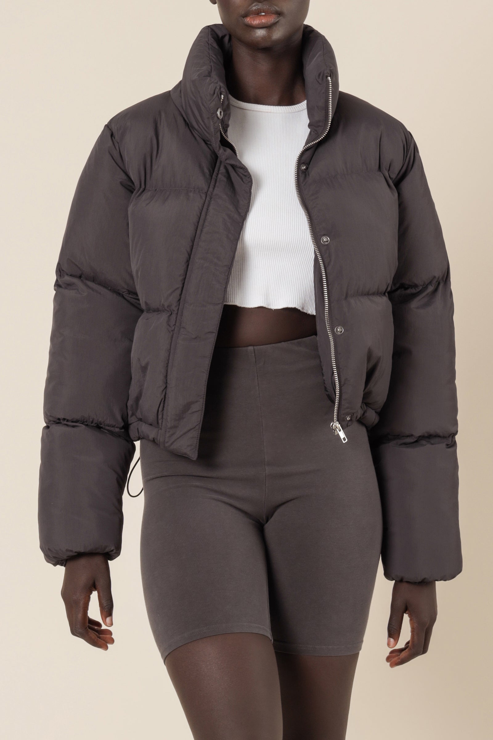 Nude Lucy Topher Puffer Jacket Coal Jackets 