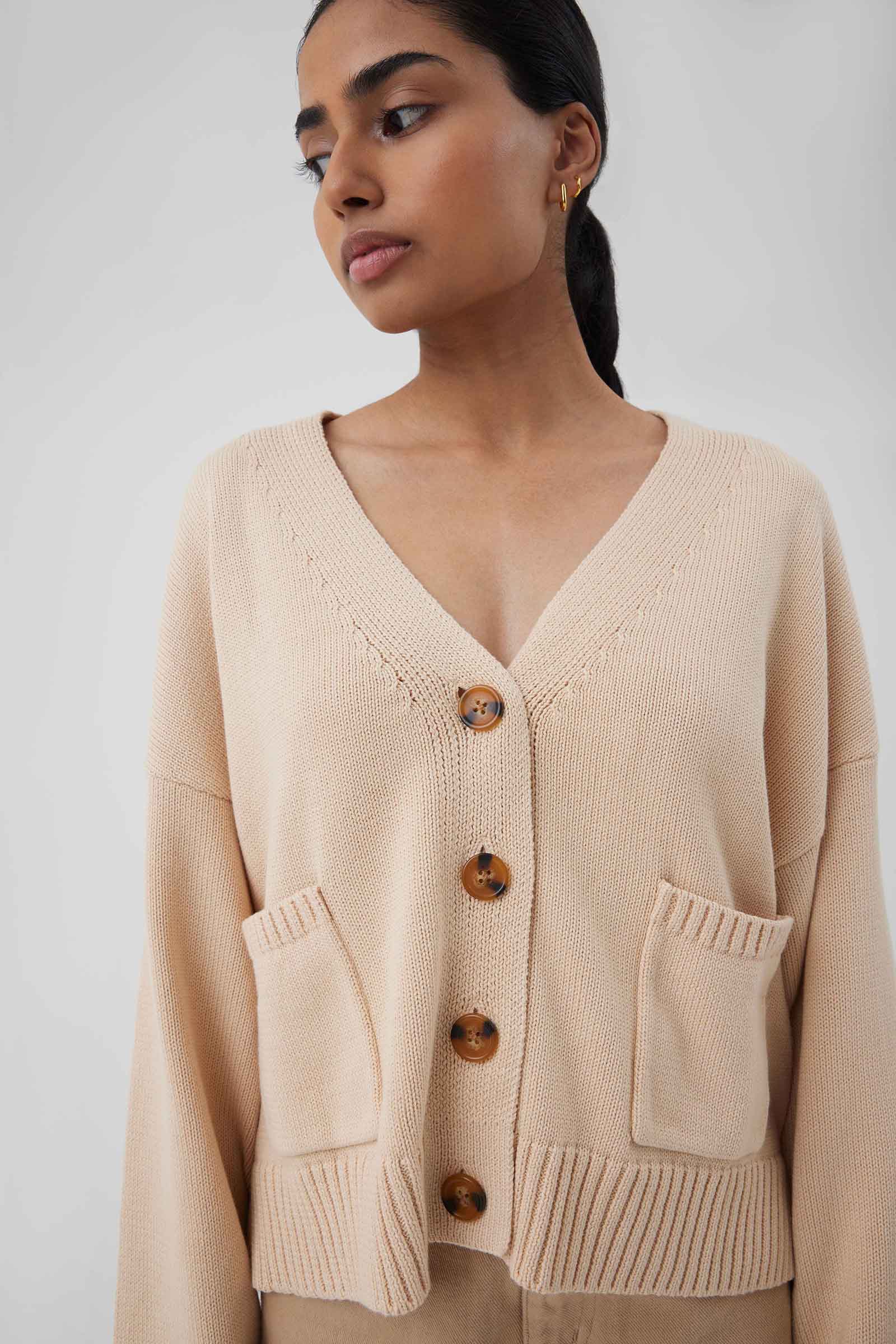 Nude hotsell color cardigan