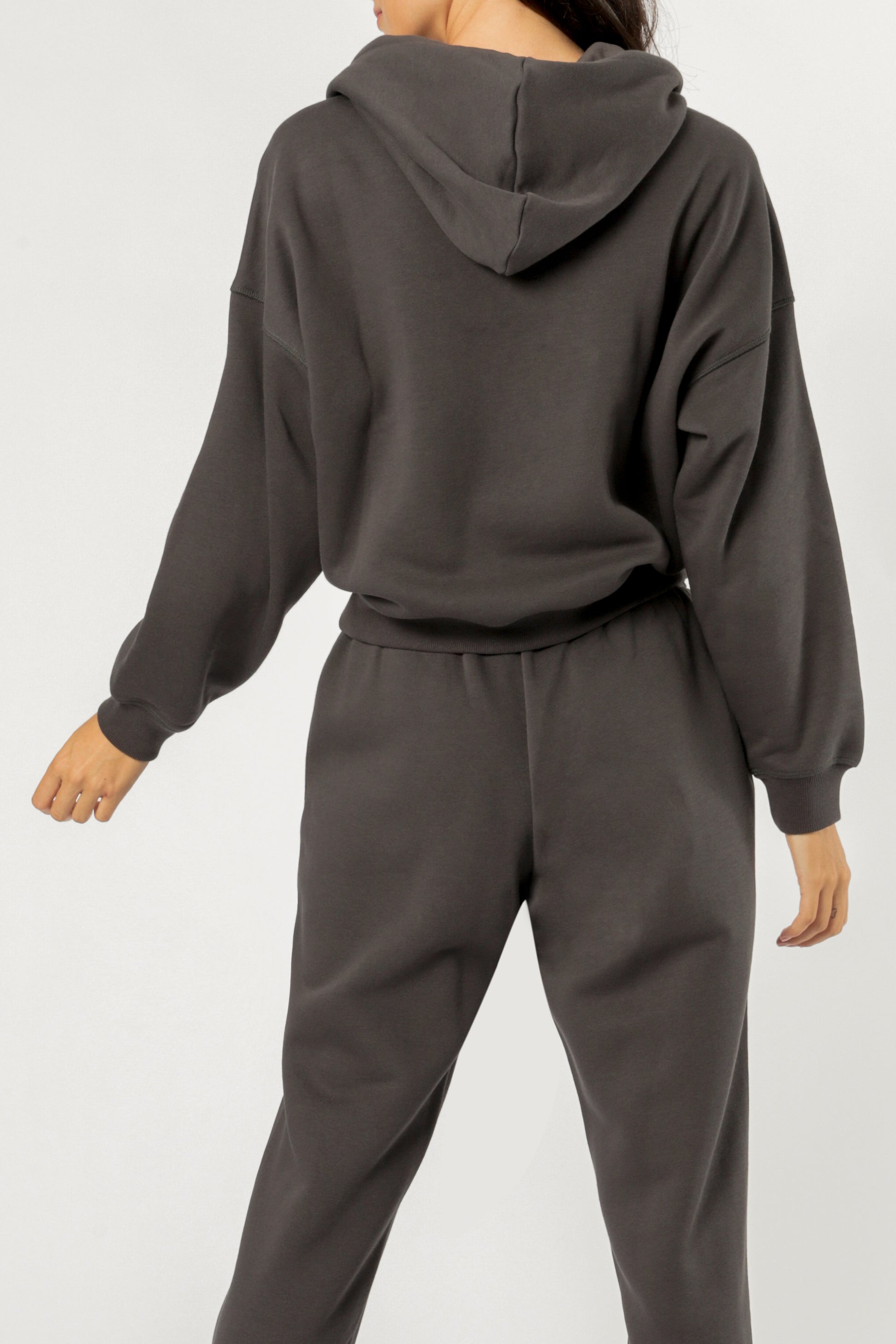 Nude Lucy Carter Classic Hoodie Washed Black Sweats 