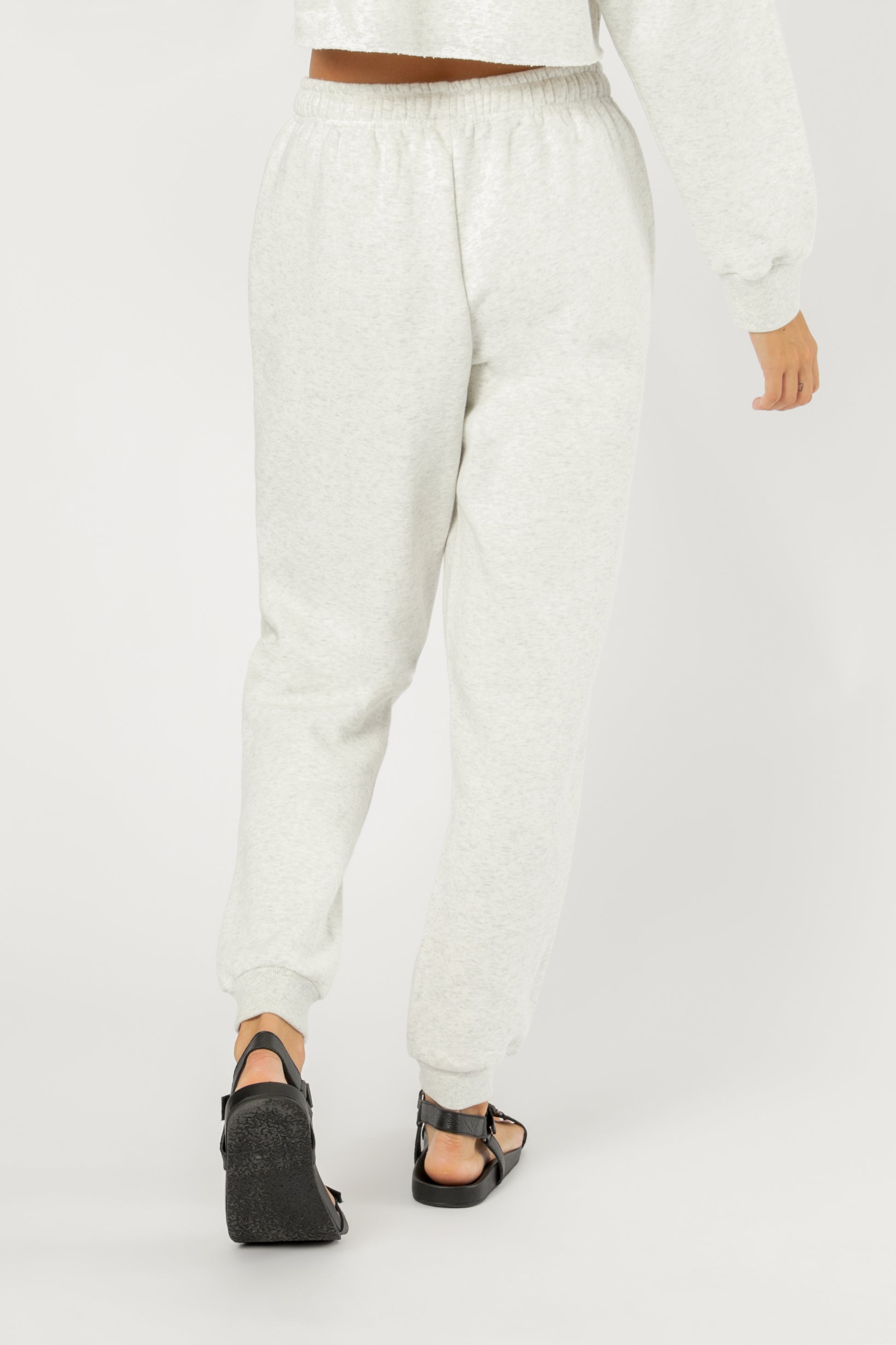 Nude Lucy Carter Classic Trackpant Snow Marle Pants 