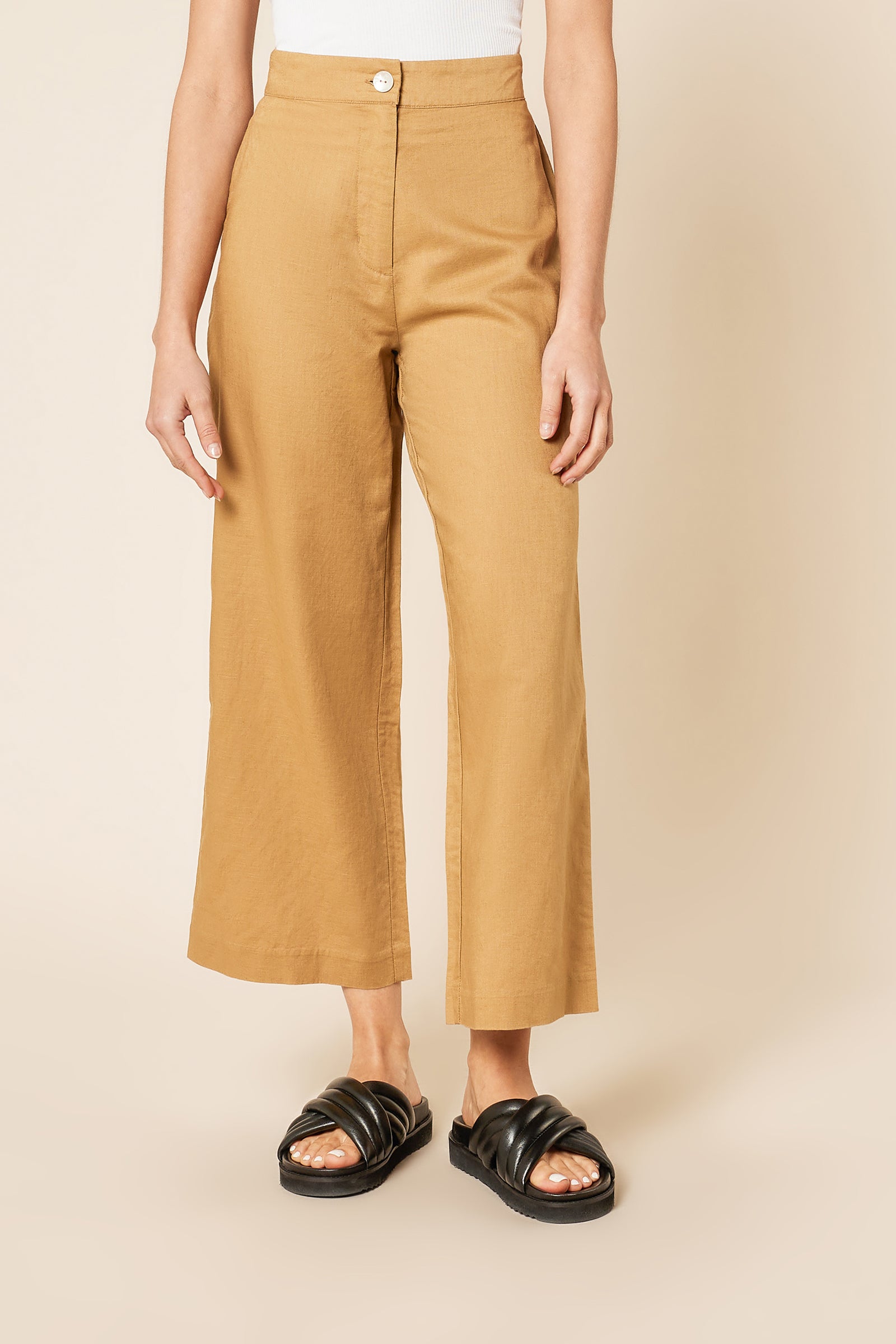 Nude Lucy Drew Pant In A Brown Oak Colour 