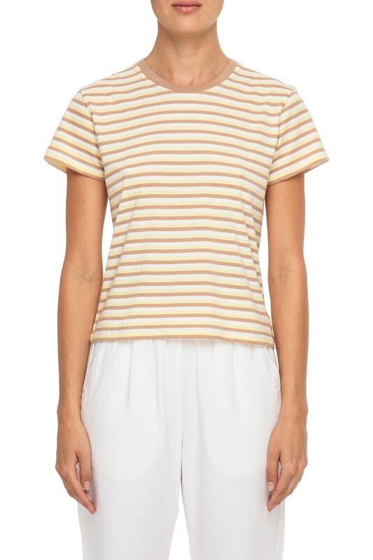 Nude Lucy Stevie Multistripe Tee Multi T Shirt 